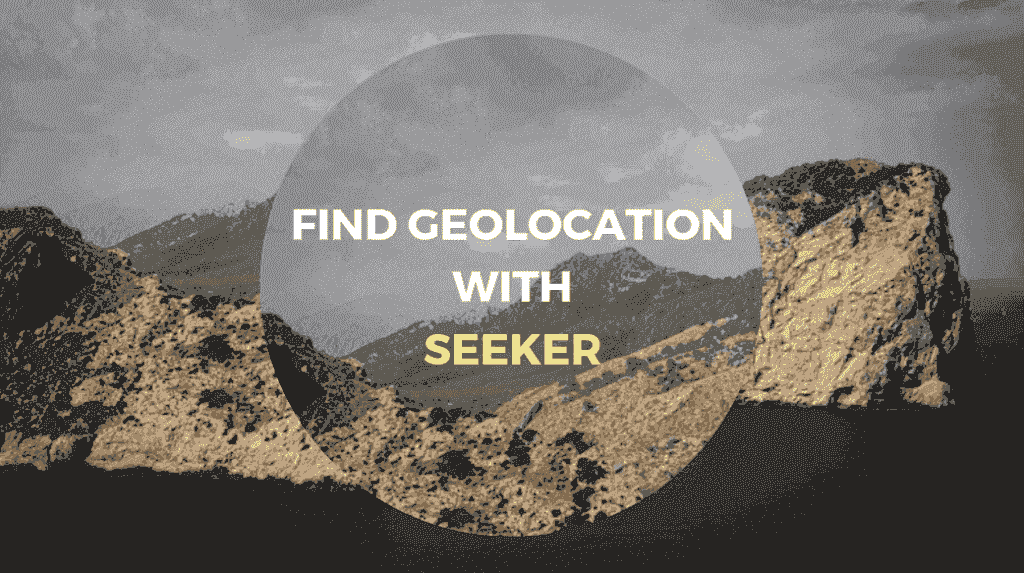 Seeker Geolocation tool github